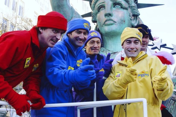 A scene from the feel-good documentary Hot Potato – The Story of the Wiggles.
