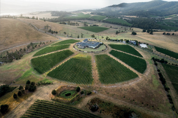 Levantine Hill in the Yarra Valley, Vic.