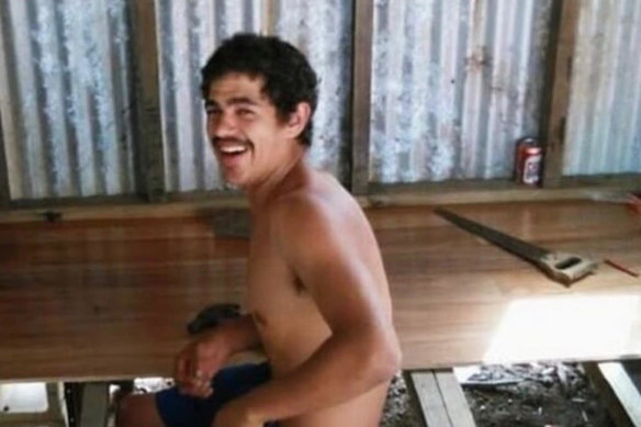 Tyrone Adams, 22, was killed in a car crash in northern NSW in 2018 a short time after a police pursuit.