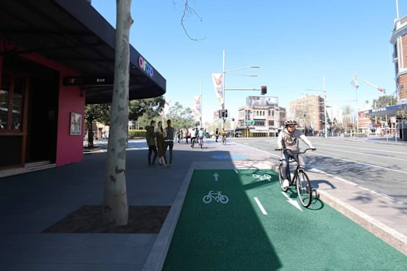 City of Sydney Lord Mayor Clover Moore says the project will be a boon to retailers along the struggling Oxford Street strip.