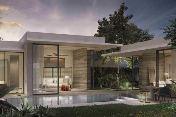 Ultra-luxury Raffles Sentosa is set to be the first all-villa resort on Sentosa.