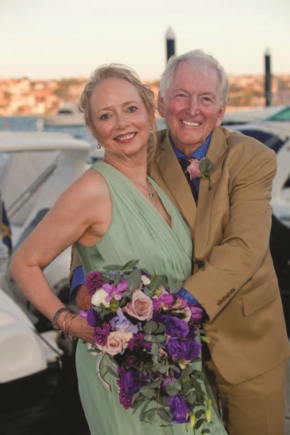 Christine and Bryce on their wedding day in 2011.