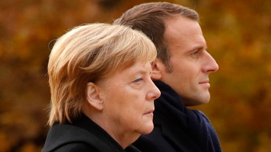 Germany's Merkel adds to growing calls for a European army