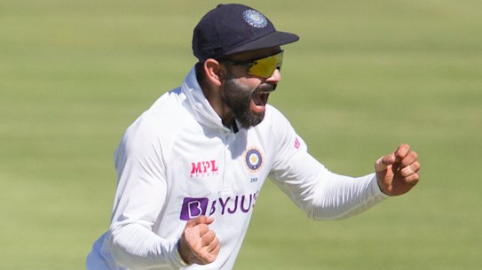 India skipper Virat Kohli has attracted criticism for his response to an overturned lbw call in South Africa.