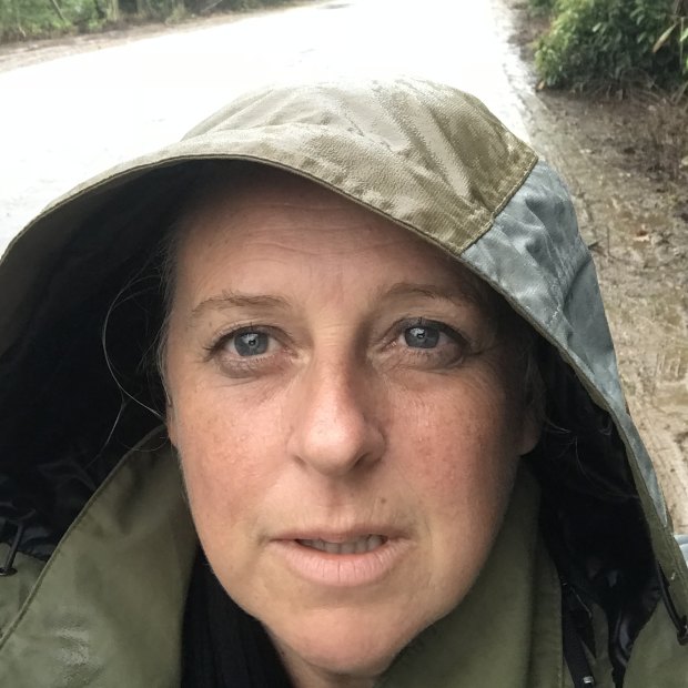 Long days with long walks between locations became the norm for Kate Geraghty covering the cave rescue. 
