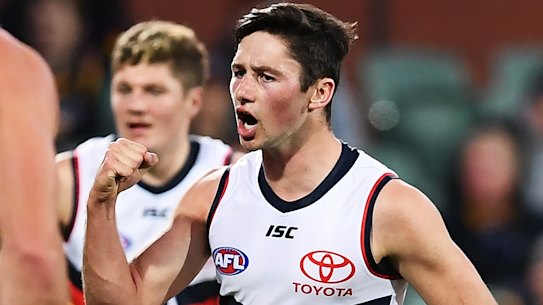 Chayce Jones could be a Tasmanian recruiting target in the future.