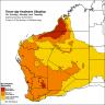 Ex-cyclone heads west but WA set to swelter some more