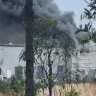 'Just a bummer': Gold Coast surfboard factory erupts in flames