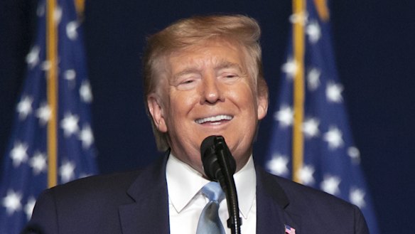 Donald Trump says he won't withdraw forces from Iraq unless the US is compensated for its billion-dollar air base.