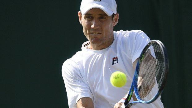 Matthew Ebden progressed to the third round of a grand slam for the first time.