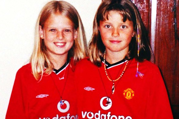 Holly Wells (left) and her best friend, Jessica Chapman, both 10, who disappeared from Soham, Cambridgeshire in 2002.