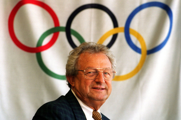 Phil Coles served served as an IOC member from 1982-2011.