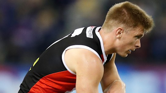 St Kilda’s Seb Ross did not play against the Crows for family reasons.