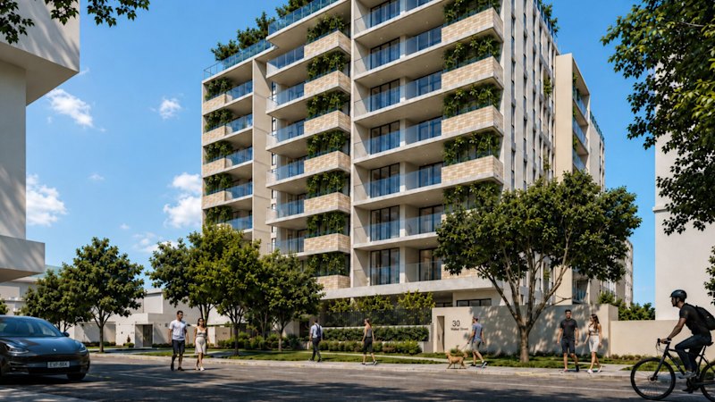 Three-tower hub planned in suburb earmarked for increased density
