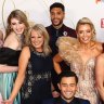 The cast of Neighbours at the Logie Awards in 2022.