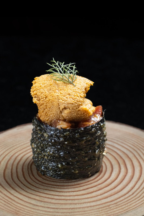 Bite-sized and full of different flavours and textures.