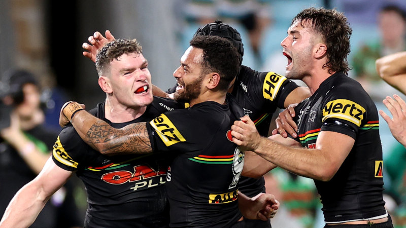 Penrith Panthers seal NRL minor premiership, Newcastle claim fifth with win  over Dragons, Dolphins smash Warriors - ABC News