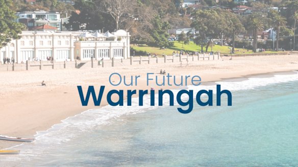 A screenshot from the Our Future Warringah website.