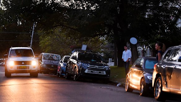 The car space on Strachan Lane where Preethi Reddy's vehicle was parked, containing her body. 