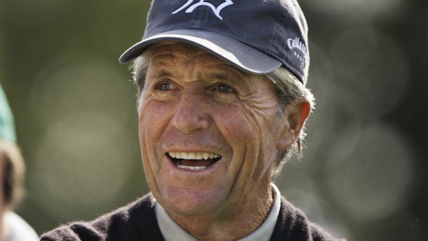 South African golf legend Gary Player.