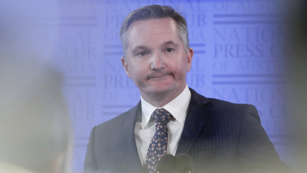 Chris Bowen will warn the Coalition's planned tax cuts were a major threat to the nation's finances.