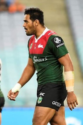 Jordan Mailata during his South Sydney days.