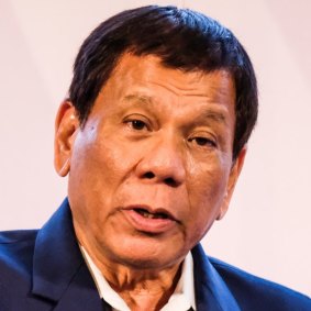 The Philippines' Rodrigo Duterte.