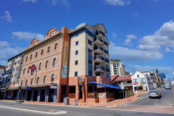 The Central Brunswick Apartment Hotel in the Brisbane suburb of Fortitude Valley.