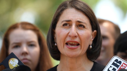 Gladys Berejiklian's government has tied itself in knots trying to distance itself from responsibility for the intensity of development in Sydney.
