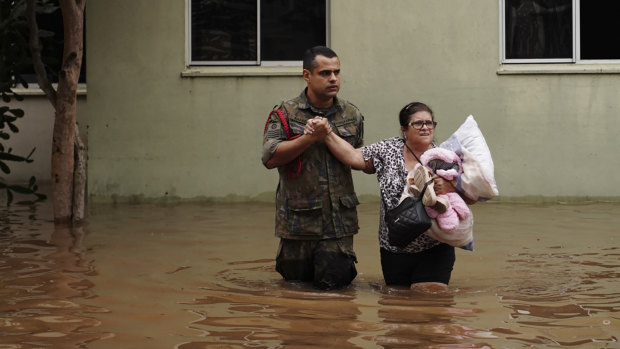 Worst floods ever recorded in Brazil kill dozens, destroy key infrastructure