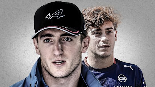 Jack Doohan and Franco Colapinto.