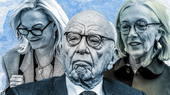 Murdoch’s daughters were never a serious chance of taking over from him.