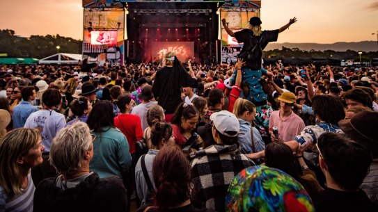 Wollongong’s Yours and Owls festival.