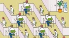 COVID-19 presenteeism has a multiplying effect, with one infected worker capable of sending the whole floor home.