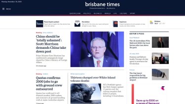 Welcome To The New Brisbane Times Homepage
