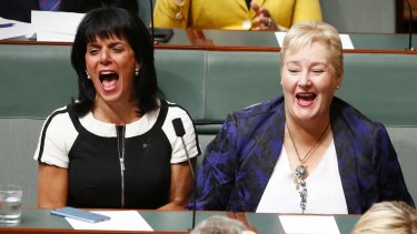 Victorian Liberal MP Julia Banks (left) will avoid a preselection contest, unlike her NSW colleague Ann Sudmalis.