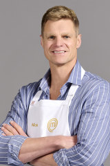 “I’m not sure what’s more dangerous, the footy field or the kitchen,” says AFL ex-player and commentator Nick Riewoldt, one of the competitors in the new celebrity edition of MasterChef.