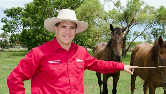Robbie Katter in Mount Isa. 