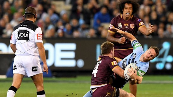 Origin allowed to flow as referees put whistle away in contrast to NRL