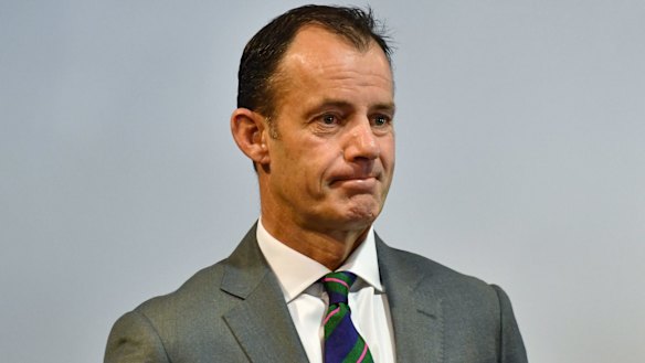 Channel Ten CEO Paul Anderson has vented his anger over the Rugby Australia board's handling of Raelene Castle's departure. 