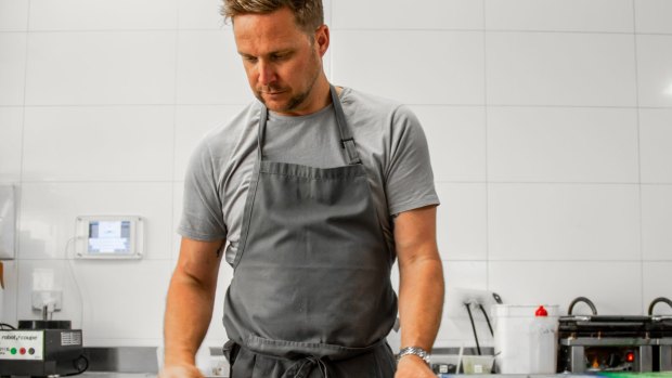 Scott Bridger, executive chef at Bib and Tucker, May Street Larder and Pogo.