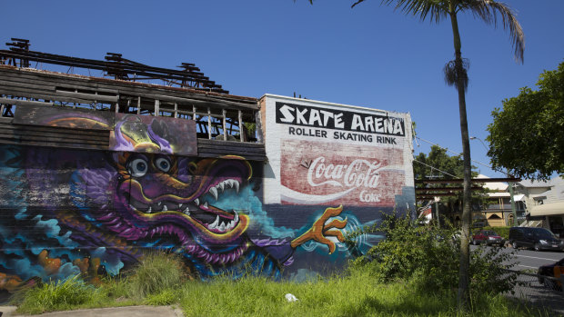 Red Hill Skate Arena was destroyed by fire in 2002.