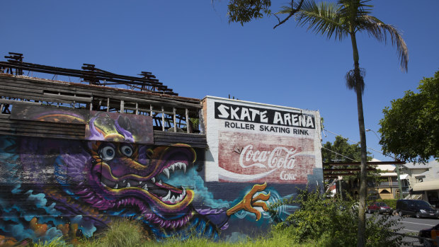 Red Hill Skate Arena was destroyed by fire in 2002.
