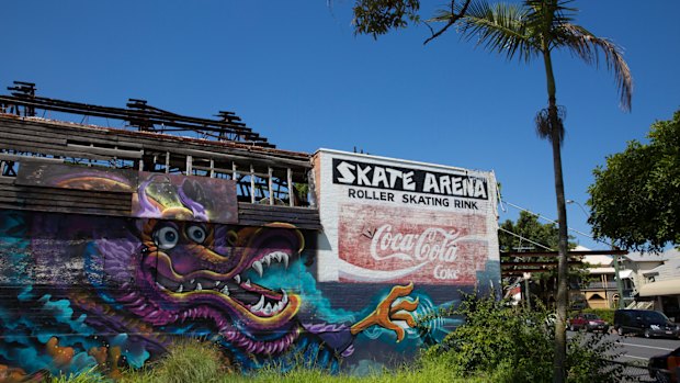 Red Hill Skate Arena was destroyed by fire in 2002.