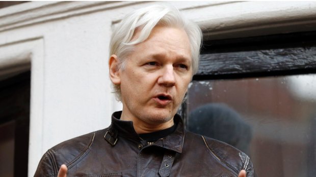 WikiLeaks founder Julian Assange  in 2017.