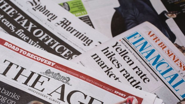 Newspaper readership in digital form has risen, while metropolitan print has continued to decline.