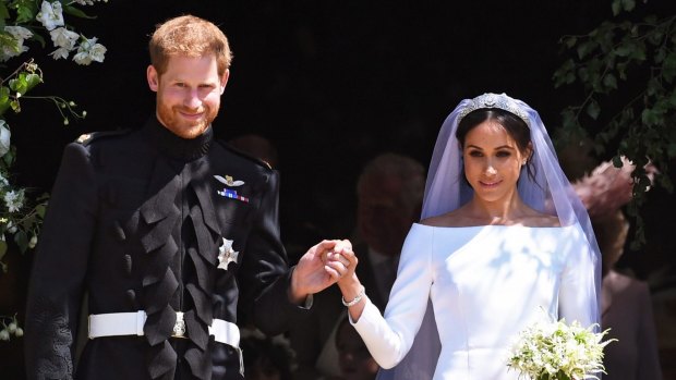 Prince Harry's marriage to Meghan Markle drove huge interest.