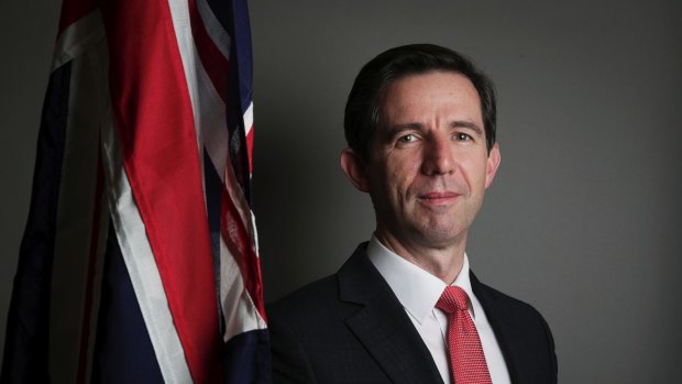 Trade Minister Simon Birmingham says Australia wants an 'ambitious' free trade deal with the United Kingdom.