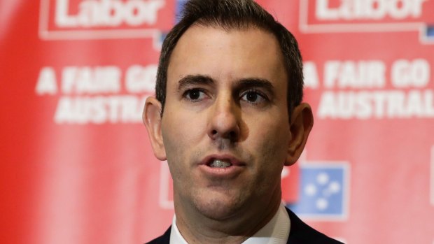 Shadow treasurer Jim Chalmers says Labor is focussed on 'doing the right thing' on tax. 