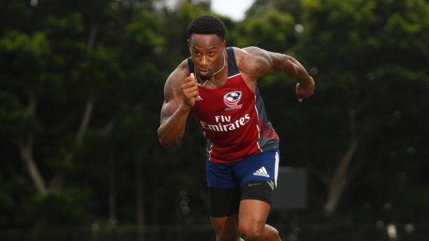 USA men's sevens player Carlin Isles is one to watch. 